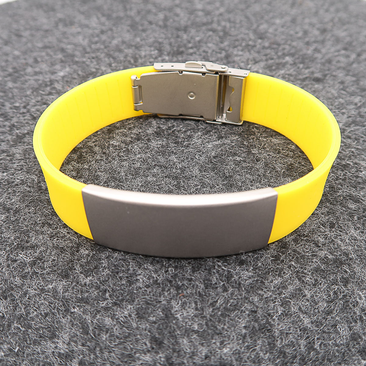 Bracelet de contact pour personnes âgées, bracelet de démence gravure personnalisée du nom et de l'anamnèse, adresse