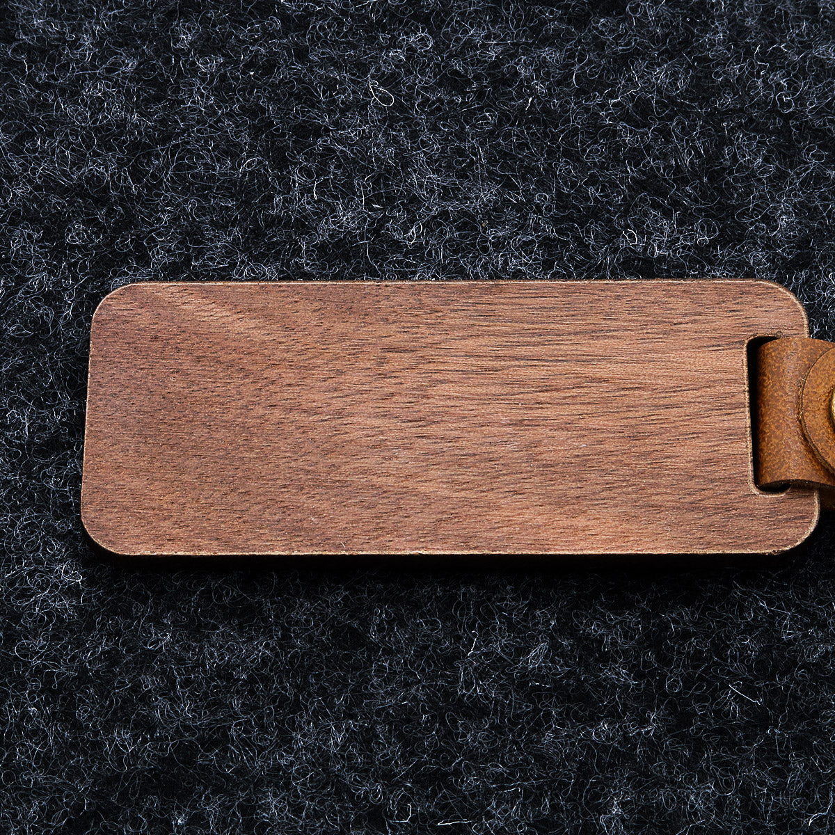 Porte-clés personnalisé en bois avec gravure Motif et Doodle