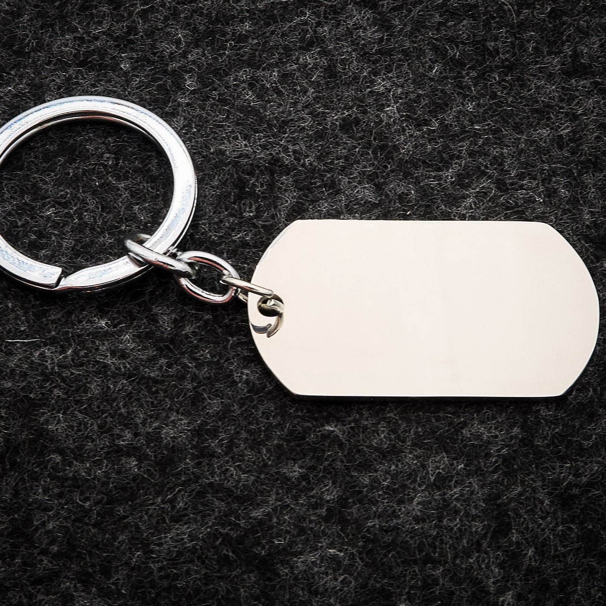 Porte-clés gravé avec logo ou code QR
