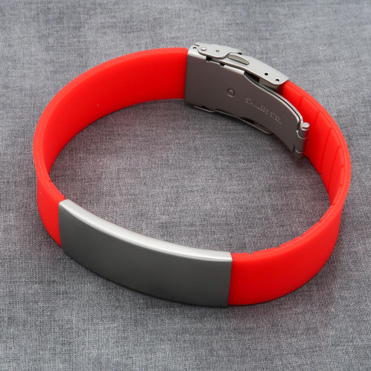 Senioren Notfallarmband mit kostenloser Gravur