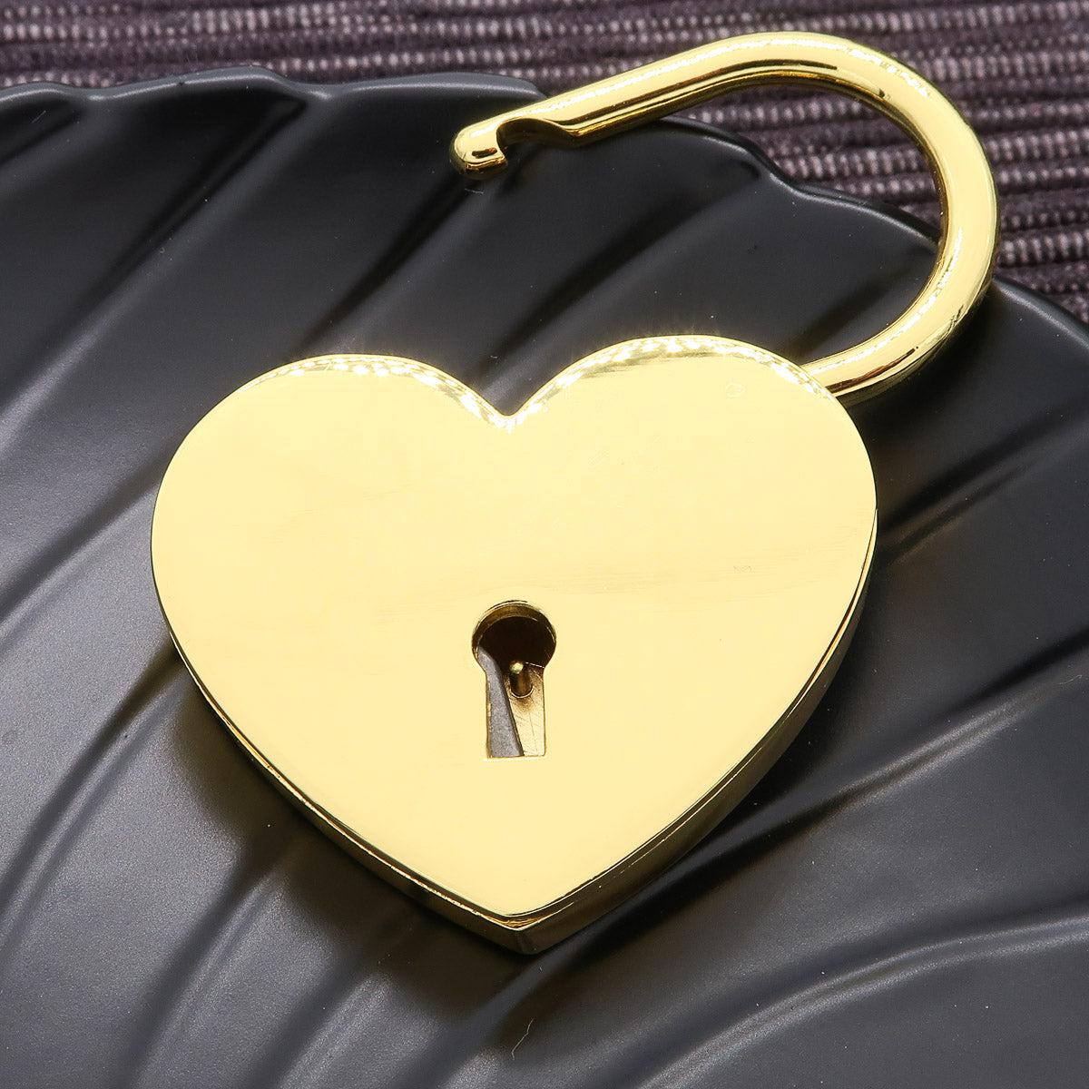 Cadenas d'amour "Heart" avec gravure gratuite