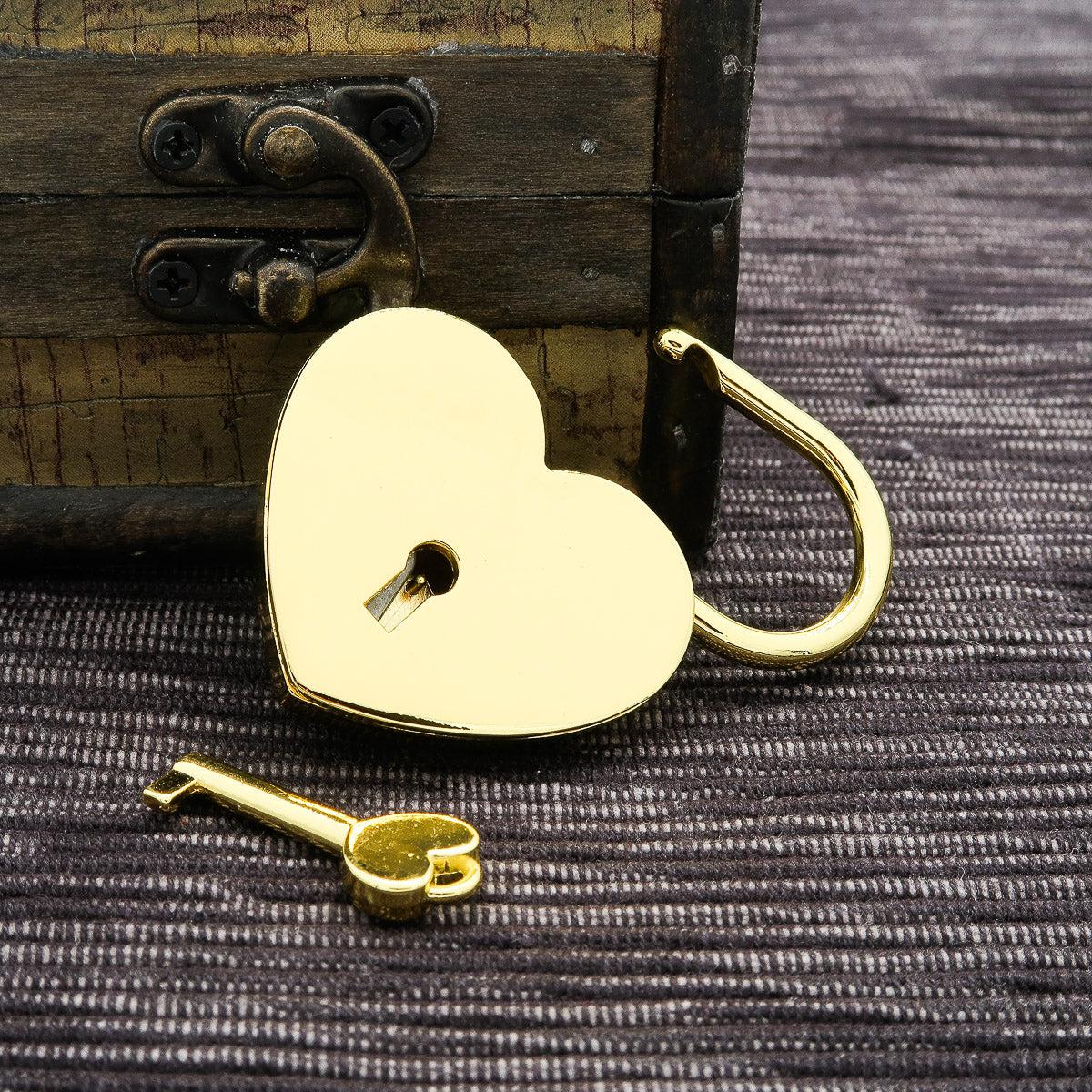 Cadenas d'amour "Heart" avec gravure gratuite